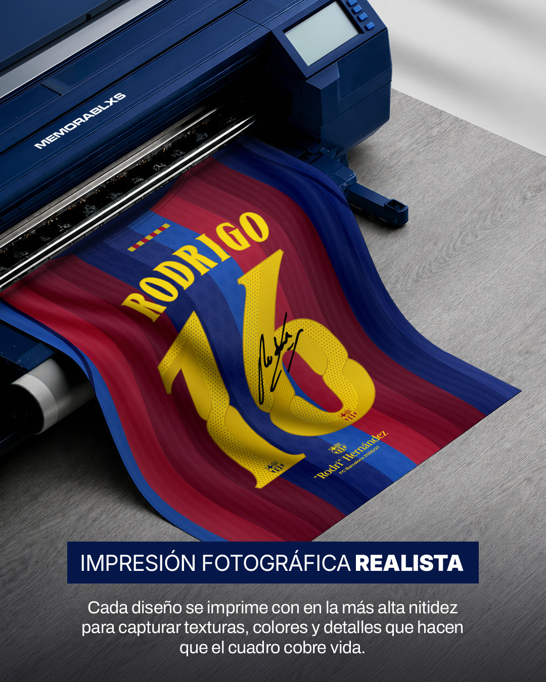 FC Barcelona 2026/27 Local - Diseño Dorsal / Rodrigo #16