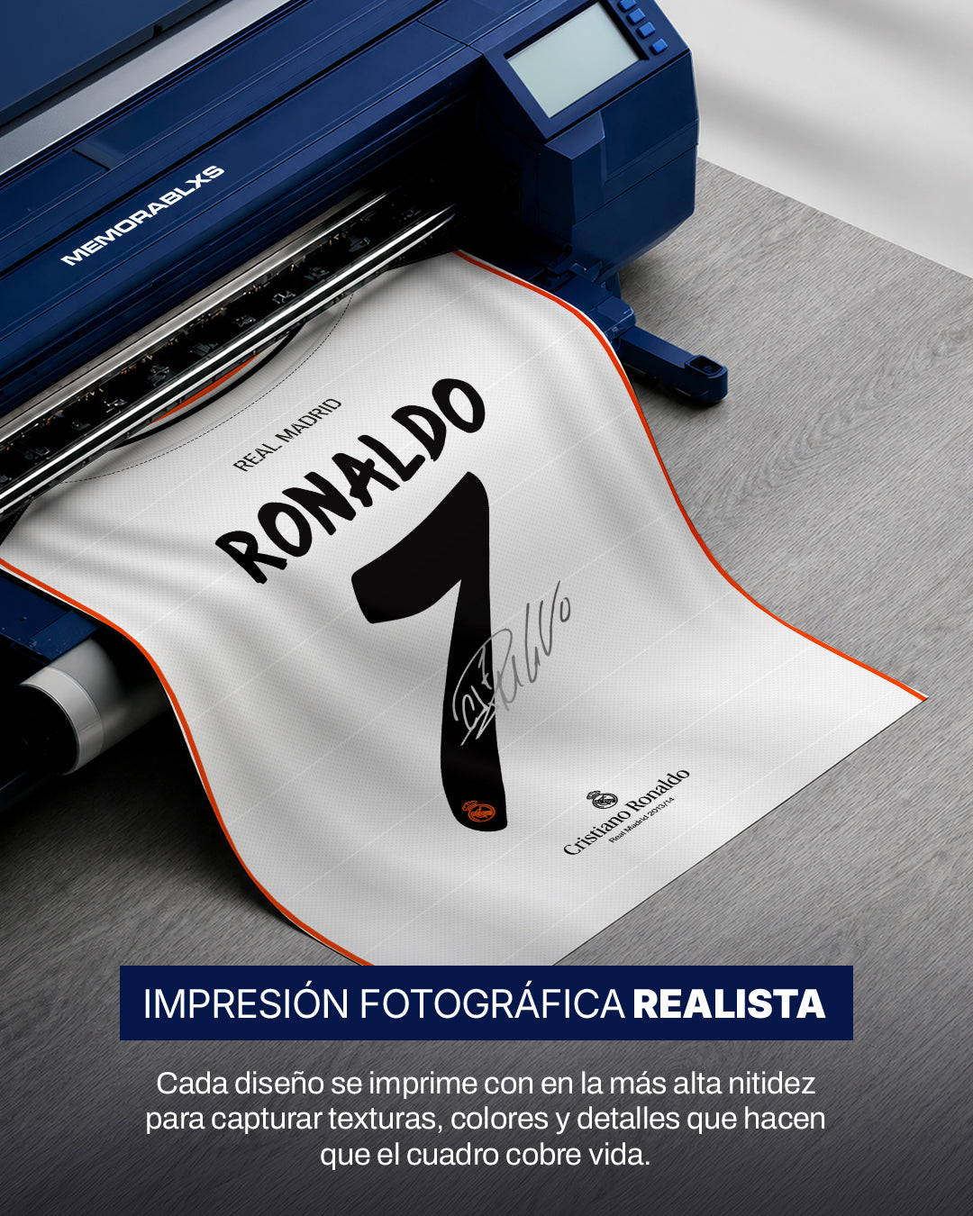 Real Madrid 2013/14 Local - Diseño Dorsal / Ronaldo #7