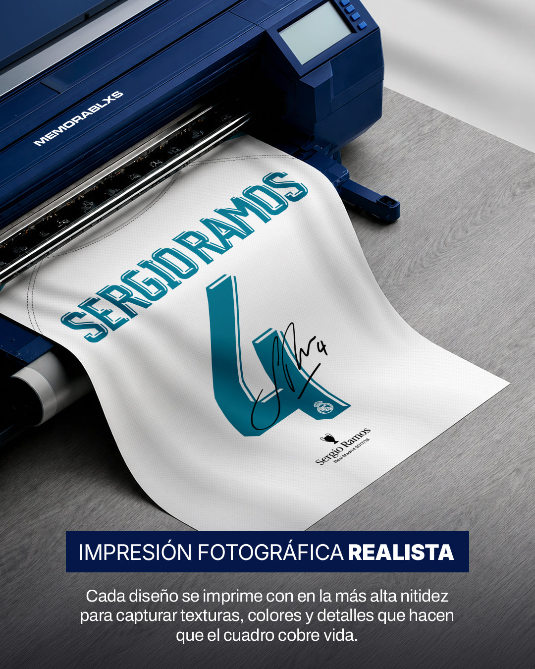 Real Madrid 2017/18 Local - Diseño Dorsal / Sergio Ramos #4