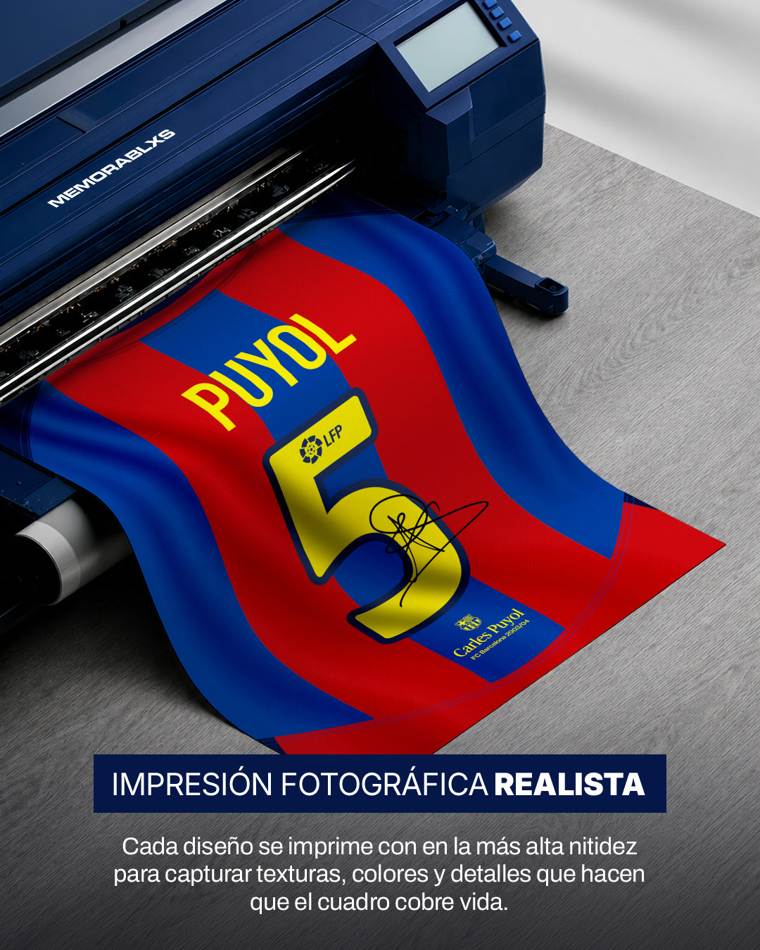 FC Barcelona 2003/04 Local - Diseño Dorsal / Puyol #5
