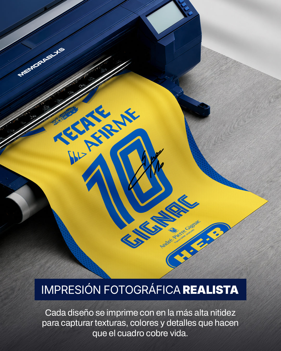 Tigres UANL 2025/26 Local - Diseño Dorsal