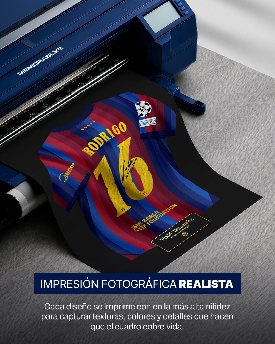 FC Barcelona 2026/27 Local - Diseño Jersey / Rodrigo #16