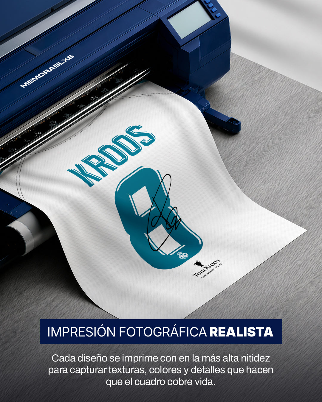 Real Madrid 2017/18 Local - Diseño Dorsal / Kroos #8