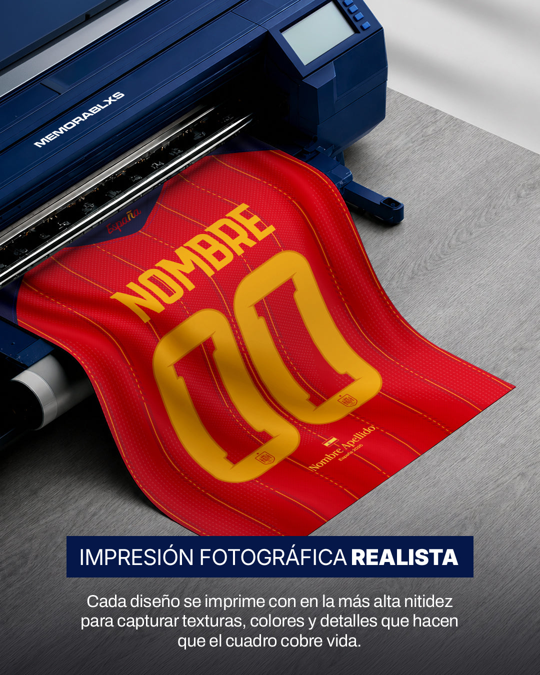 España 2026 Local - Diseño Dorsal / Personalizado