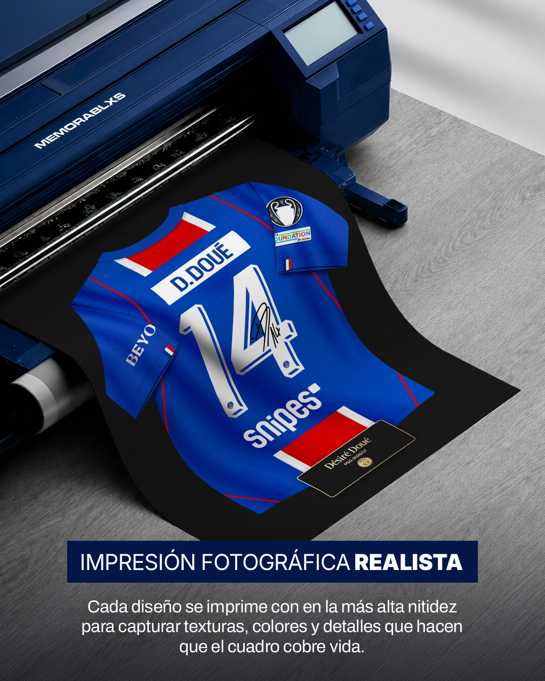 PSG 2026/27 Local - Diseño Jersey / D. Doué #14