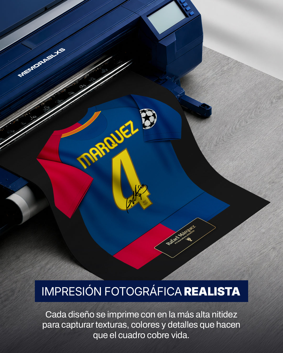 FC Barcelona 2008/09 Local - Diseño Jersey / Márquez #4