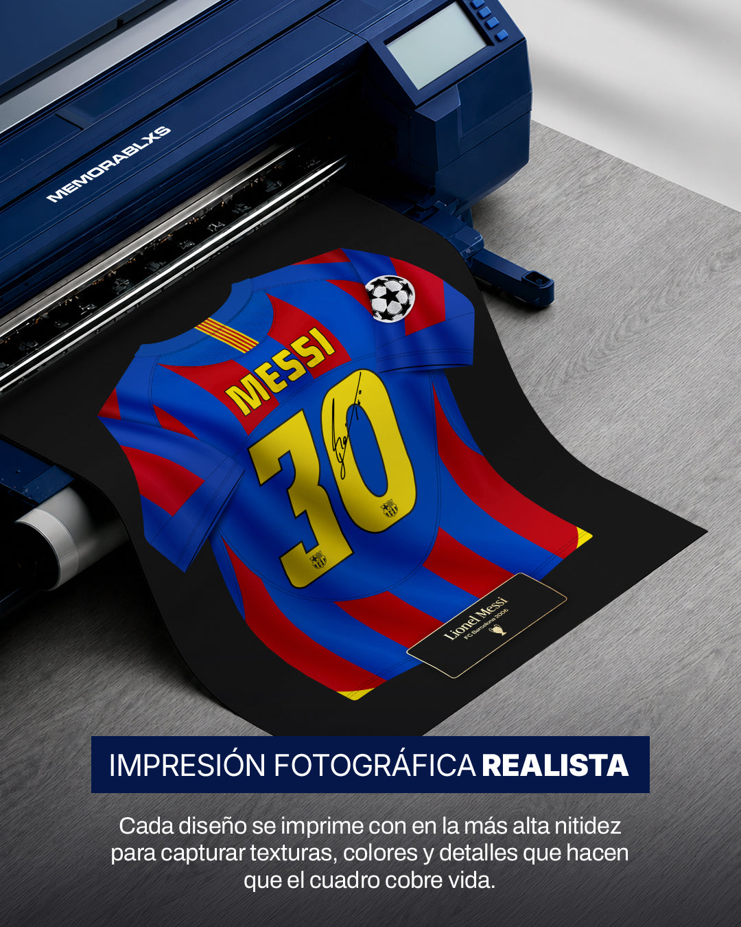 FC Barcelona 2005/06 Local - Diseño Jersey / Messi #30