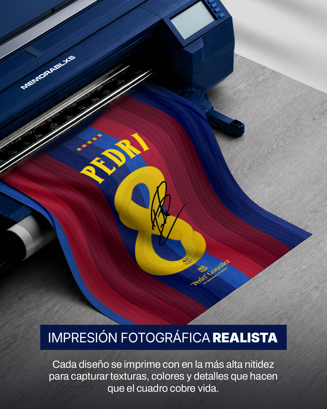 FC Barcelona 2026/27 Local - Diseño Dorsal / Pedri #8