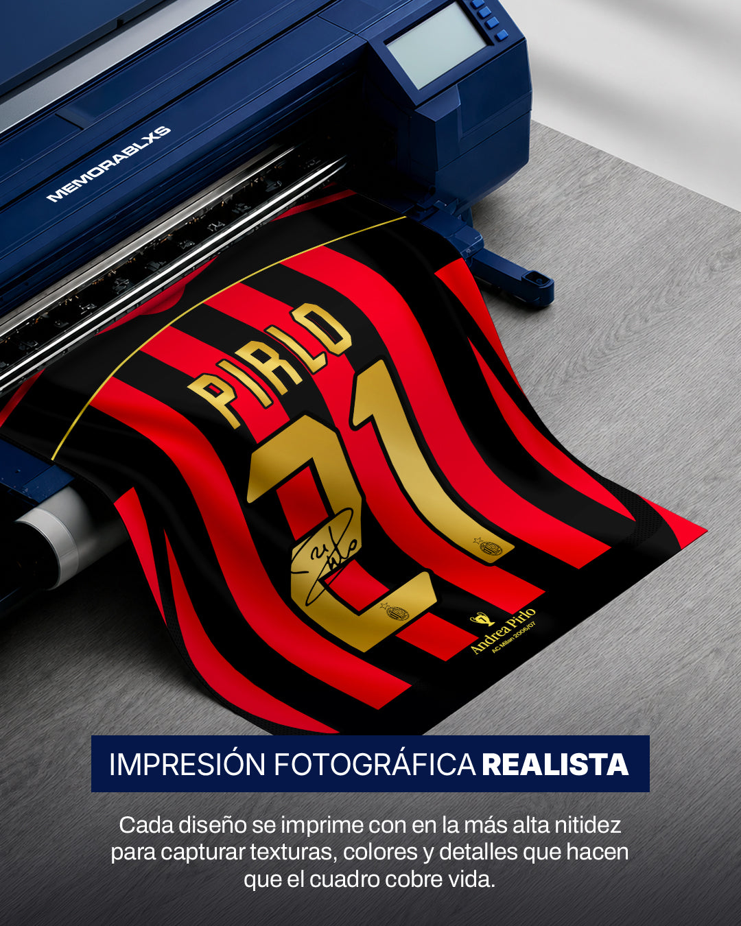 AC Milan 2006/07 Local - Diseño Dorsal / Pirlo #21