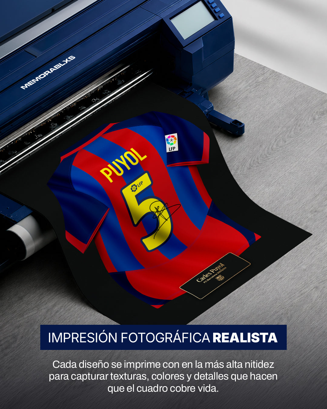 FC Barcelona 2003/04 Local - Diseño Jersey / Puyol #5