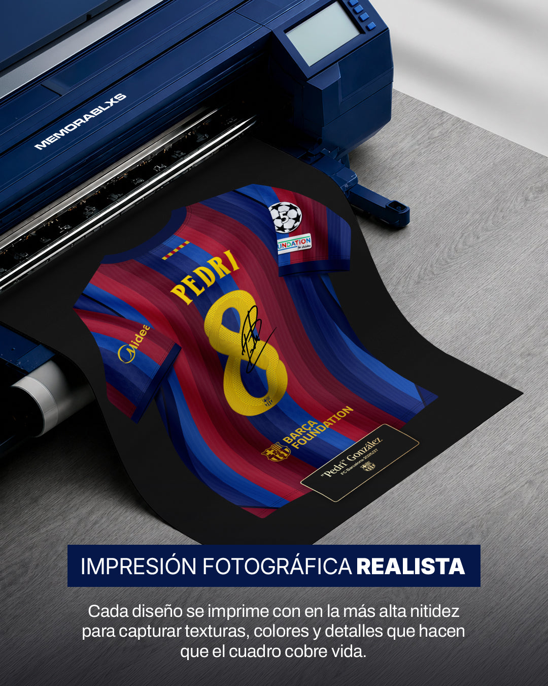 FC Barcelona 2026/27 Local - Diseño Jersey / Pedri #8