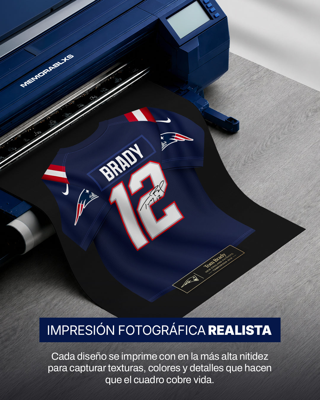 New England Patriots 2018 - Diseño Jersey