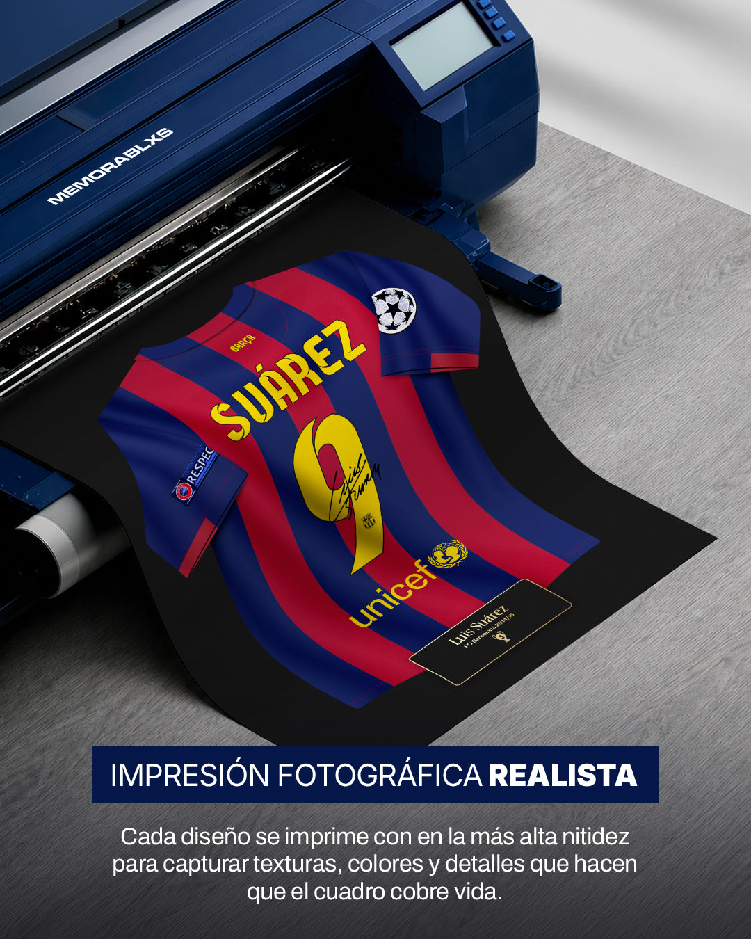 FC Barcelona 2014/15 Local - Diseño Jersey / Suárez #9