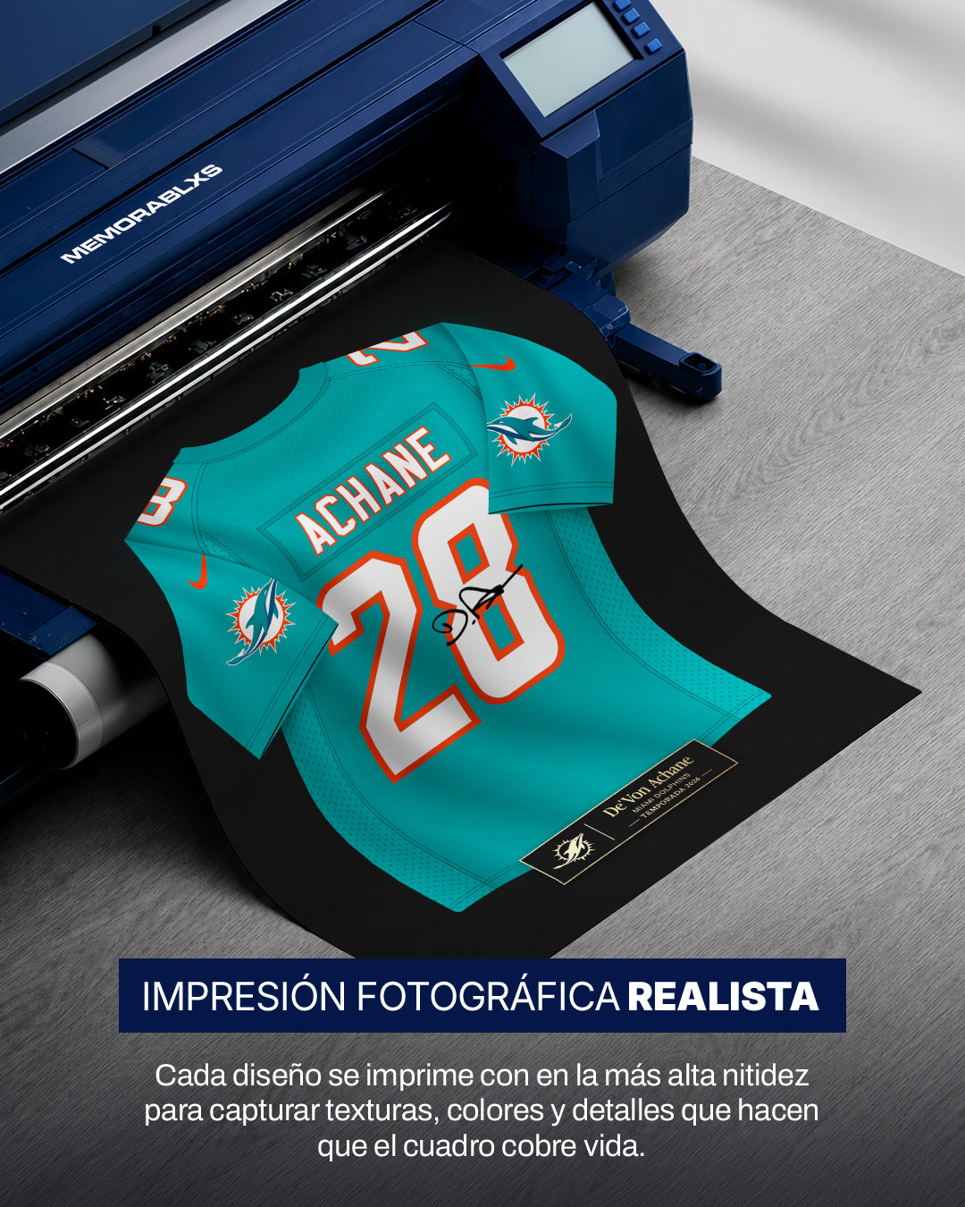 Miami Dolphins 2026 - Diseño Jersey