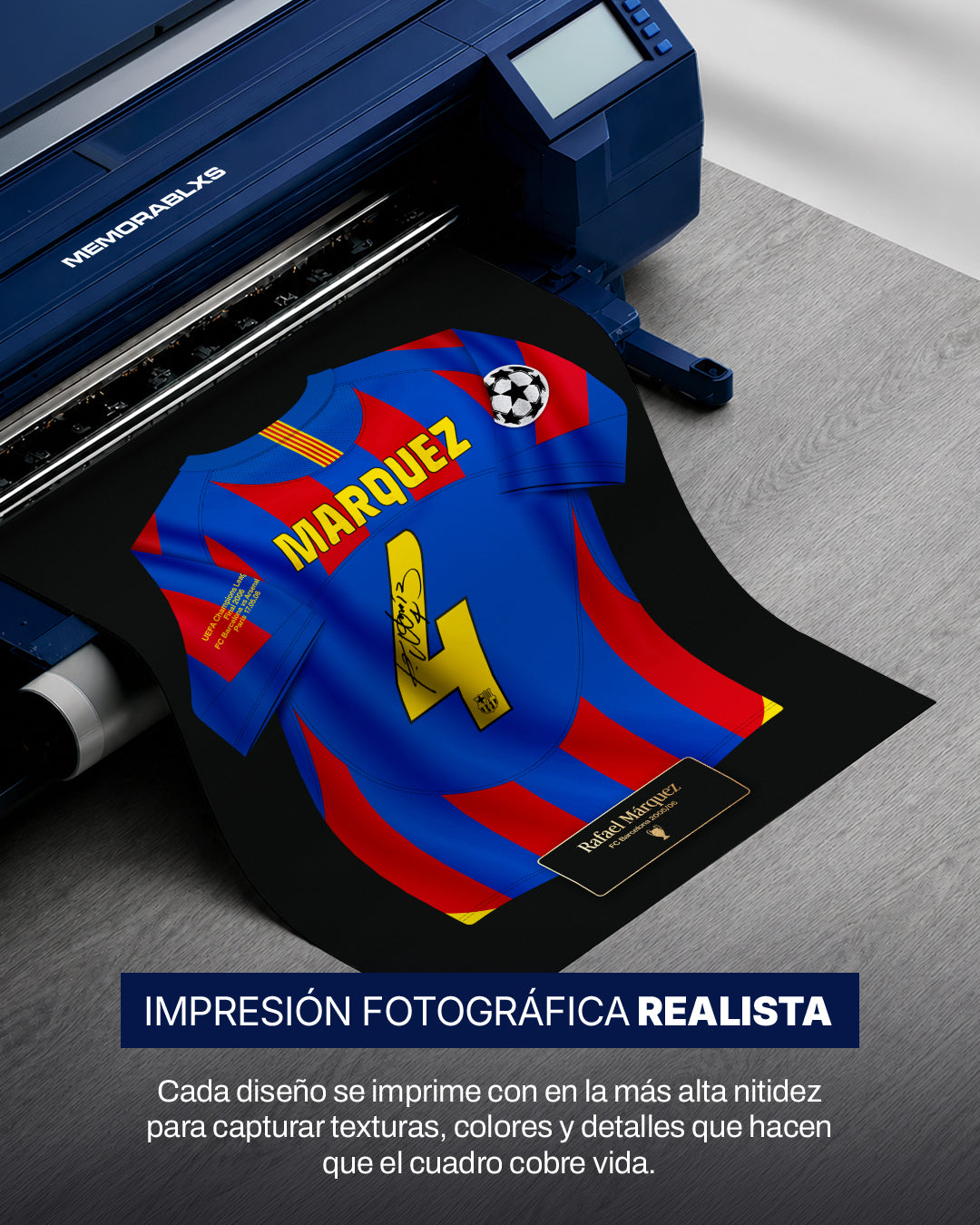 FC Barcelona 2005/06 Local - Diseño Jersey / Márquez #4