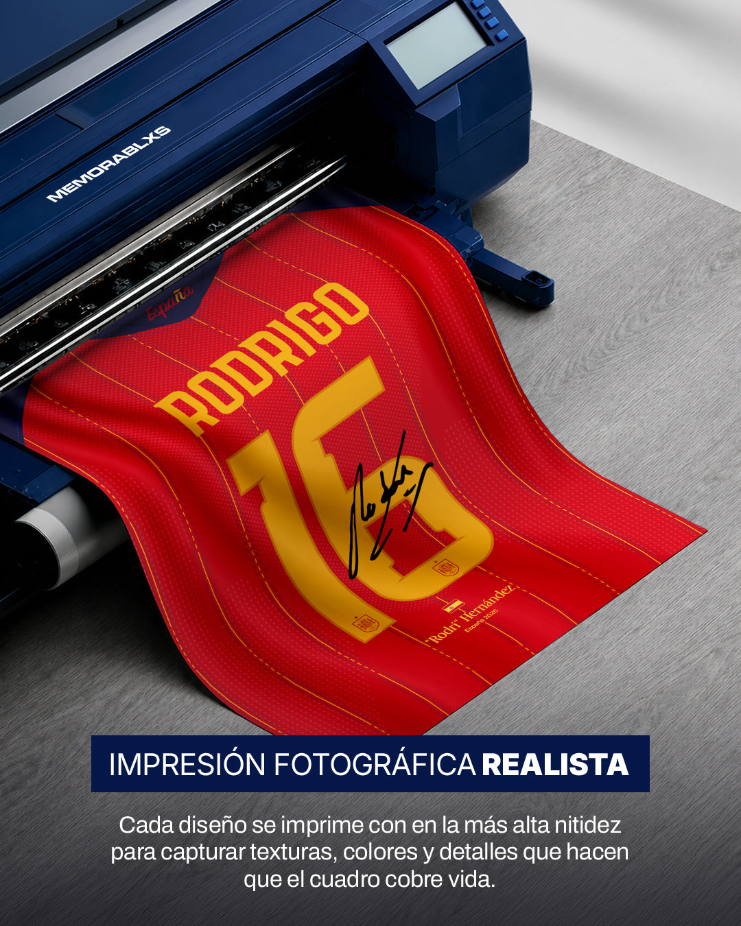 España 2026 Local - Diseño Dorsal / Rodrigo #16