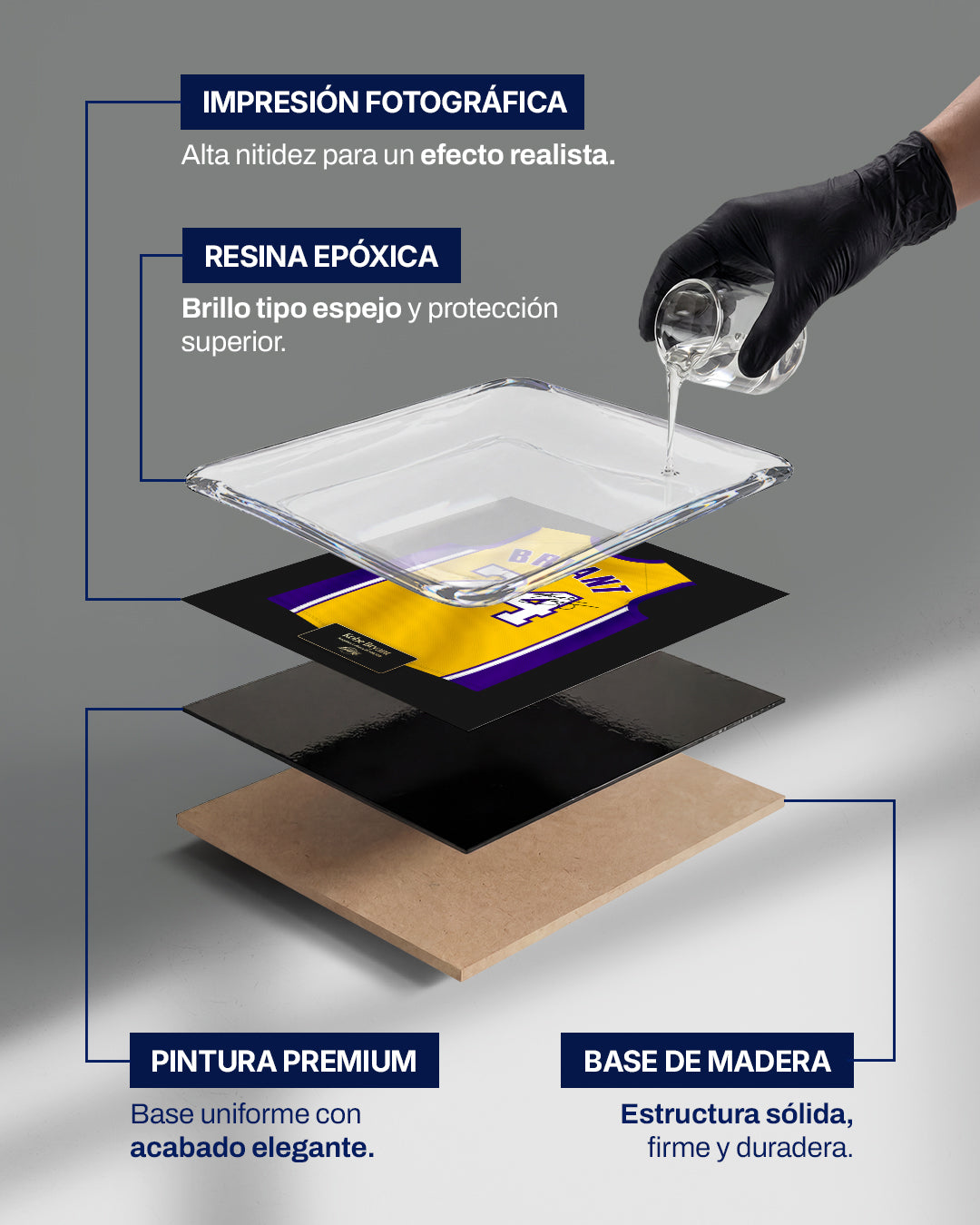 LA Lakers 2008/09 - Diseño Jersey
