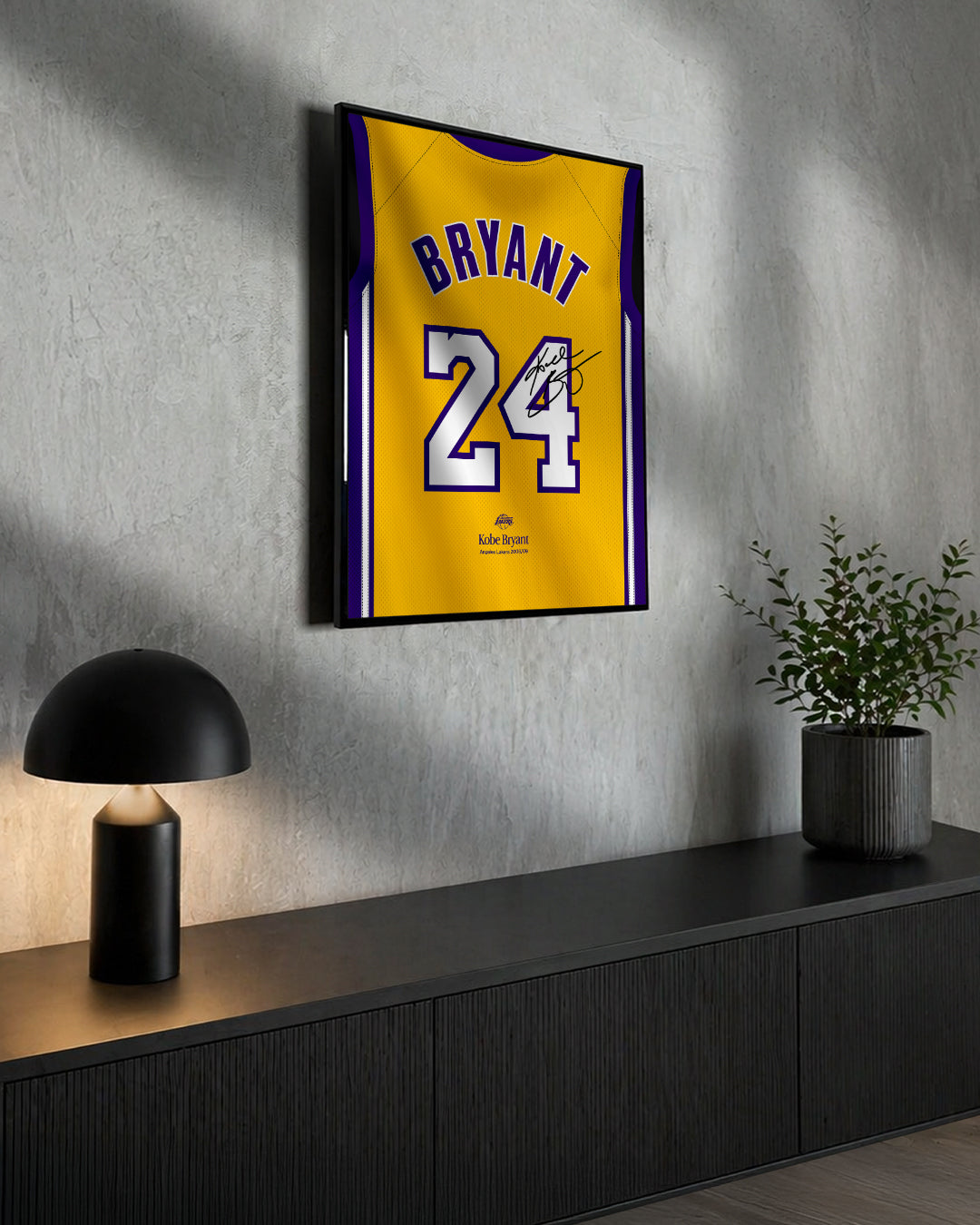 LA Lakers 2008/09 - Diseño Dorsal
