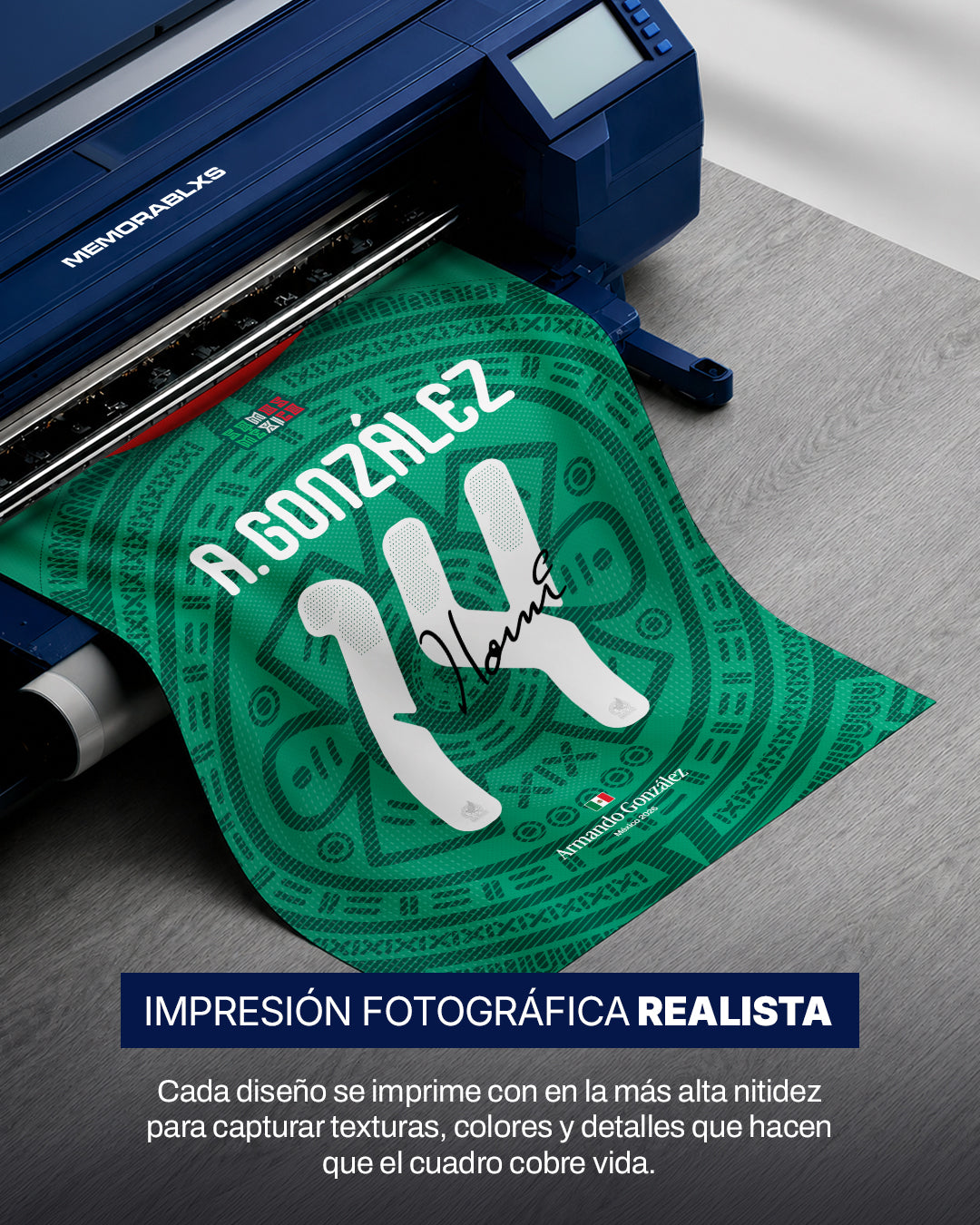 México 2026 Local - Diseño Dorsal