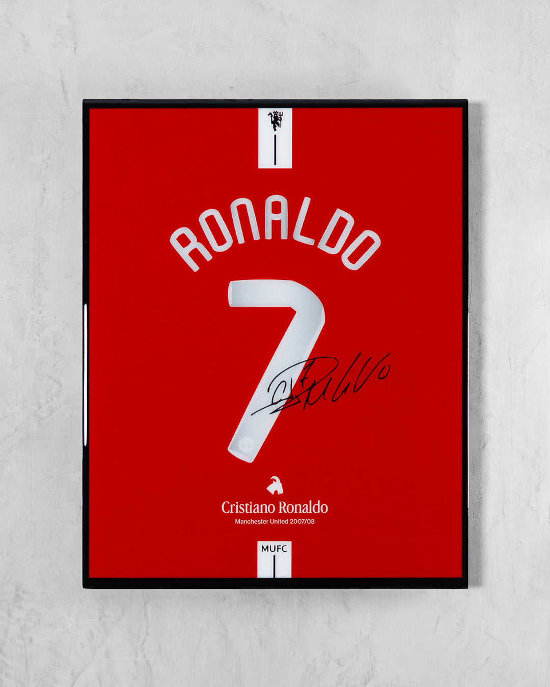 Manchester United 2007/08 Local - Dorsal