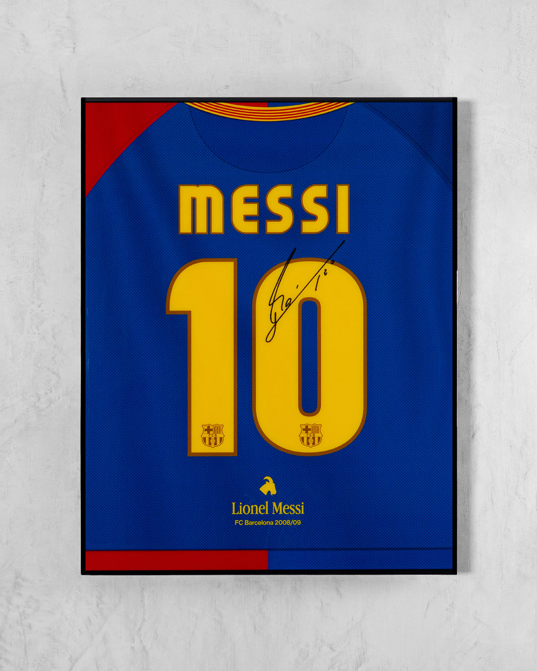 FC Barcelona 2008/09 Local - Dorsal