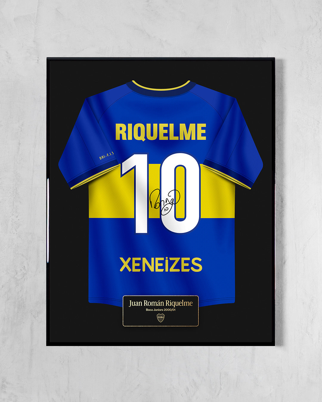 Boca Juniors 2000/01 Local - Diseño Jersey