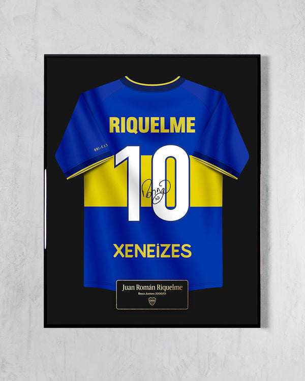 Boca Juniors 2000/01 Local - Diseño Jersey