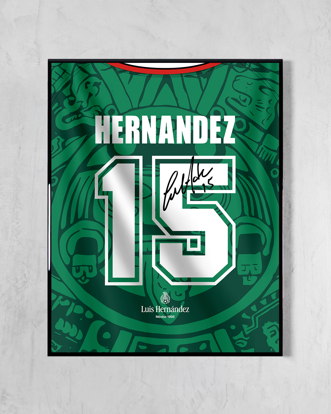 México 1998 Local - Diseño Dorsal
