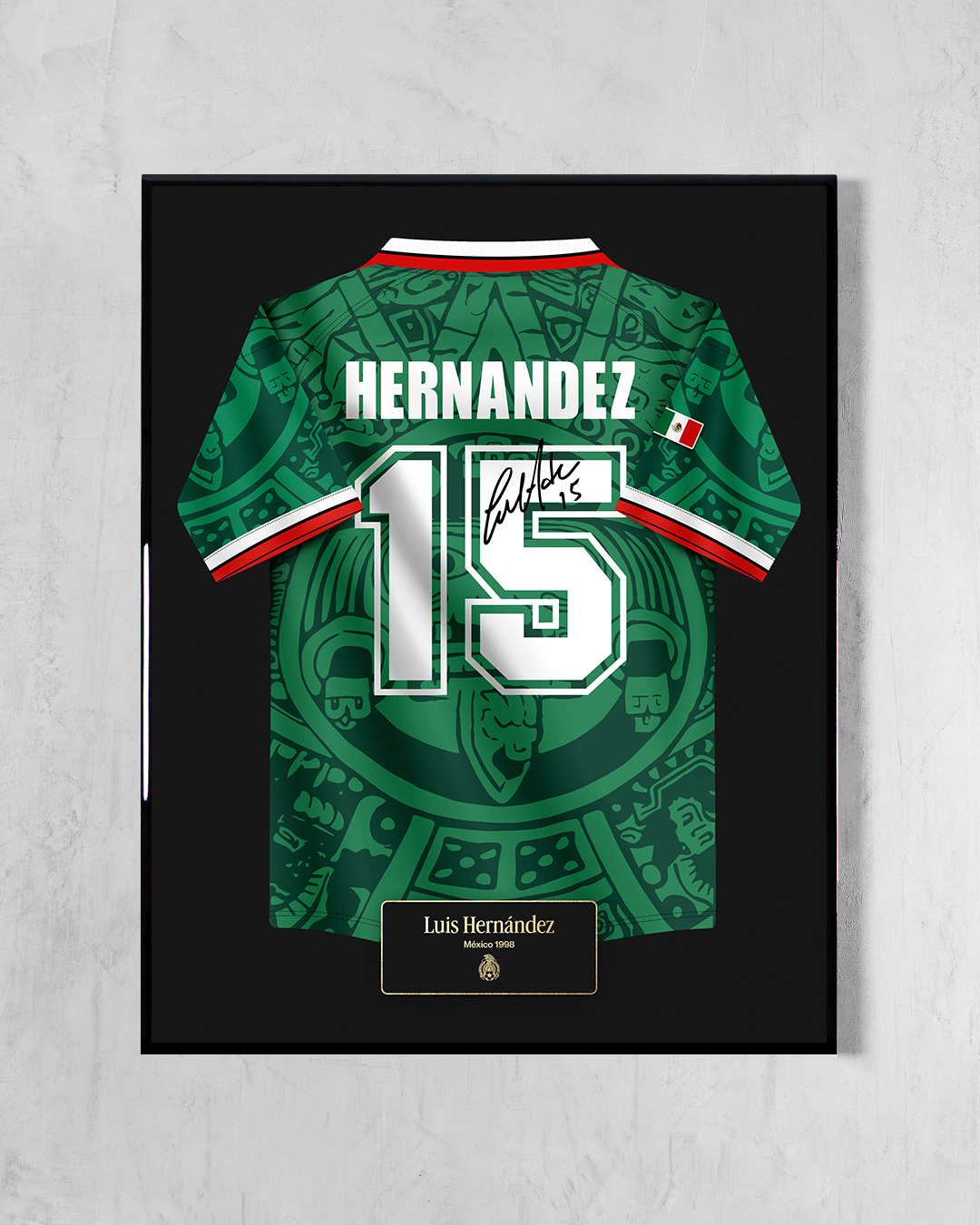 México 1998 Local - Diseño Jersey