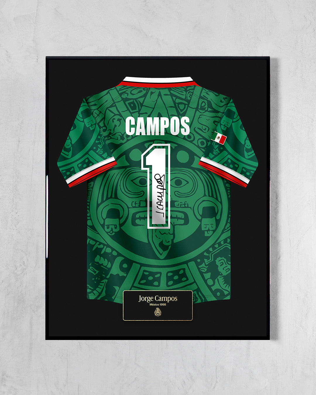 México 1998 Local - Diseño Jersey / Campos #1