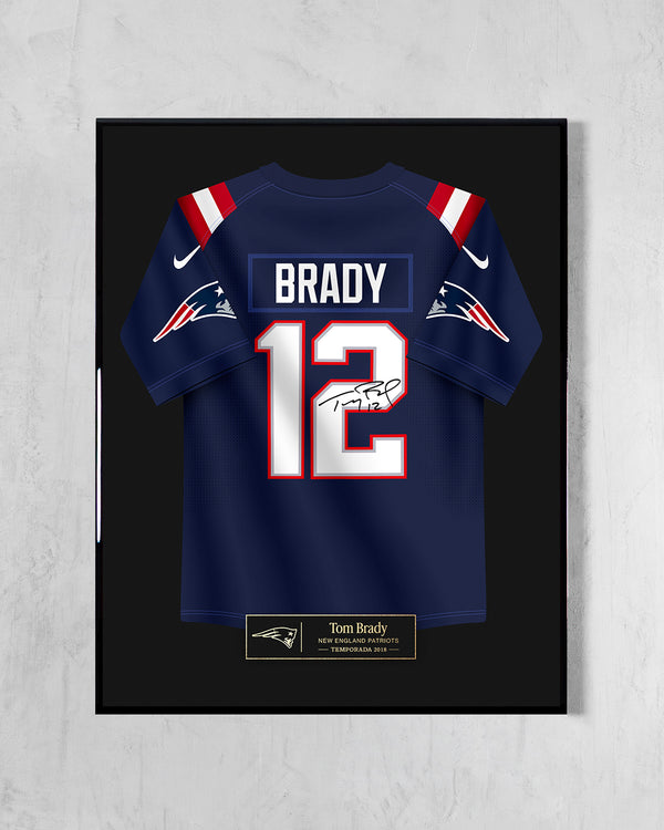New England Patriots 2018 - Diseño Jersey