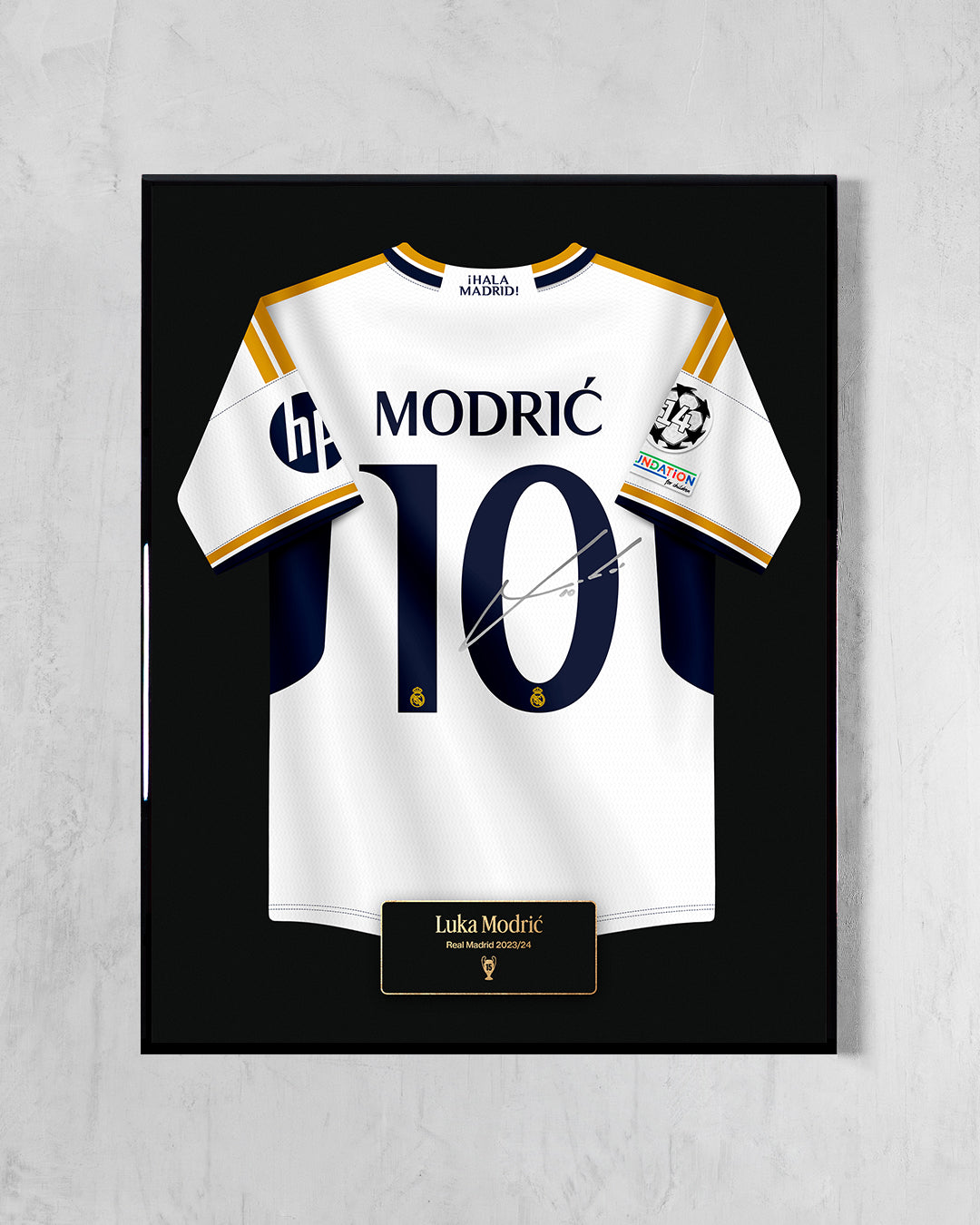Real Madrid 2023/24 Local - Diseño Jersey / Modrić #10