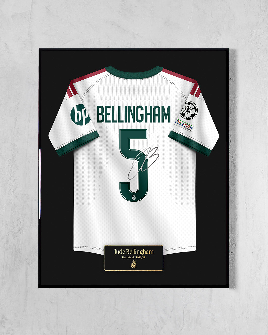 Real Madrid 2026/27 Local - Diseño Jersey / Bellingham #5