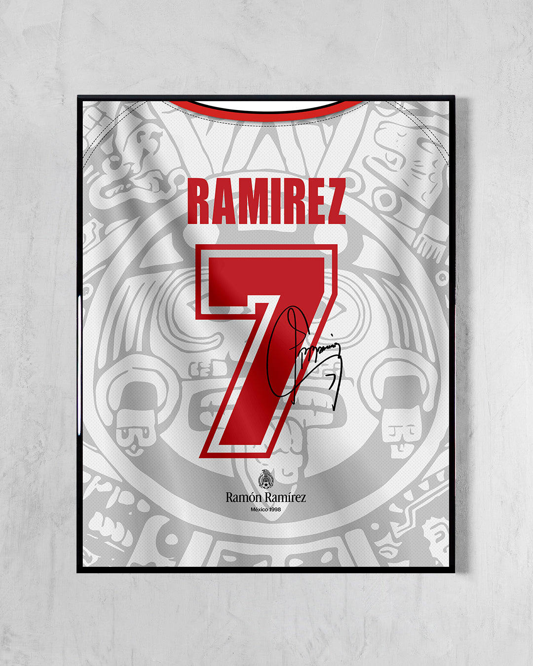México 1998 Visitante - Diseño Dorsal / Ramírez #7