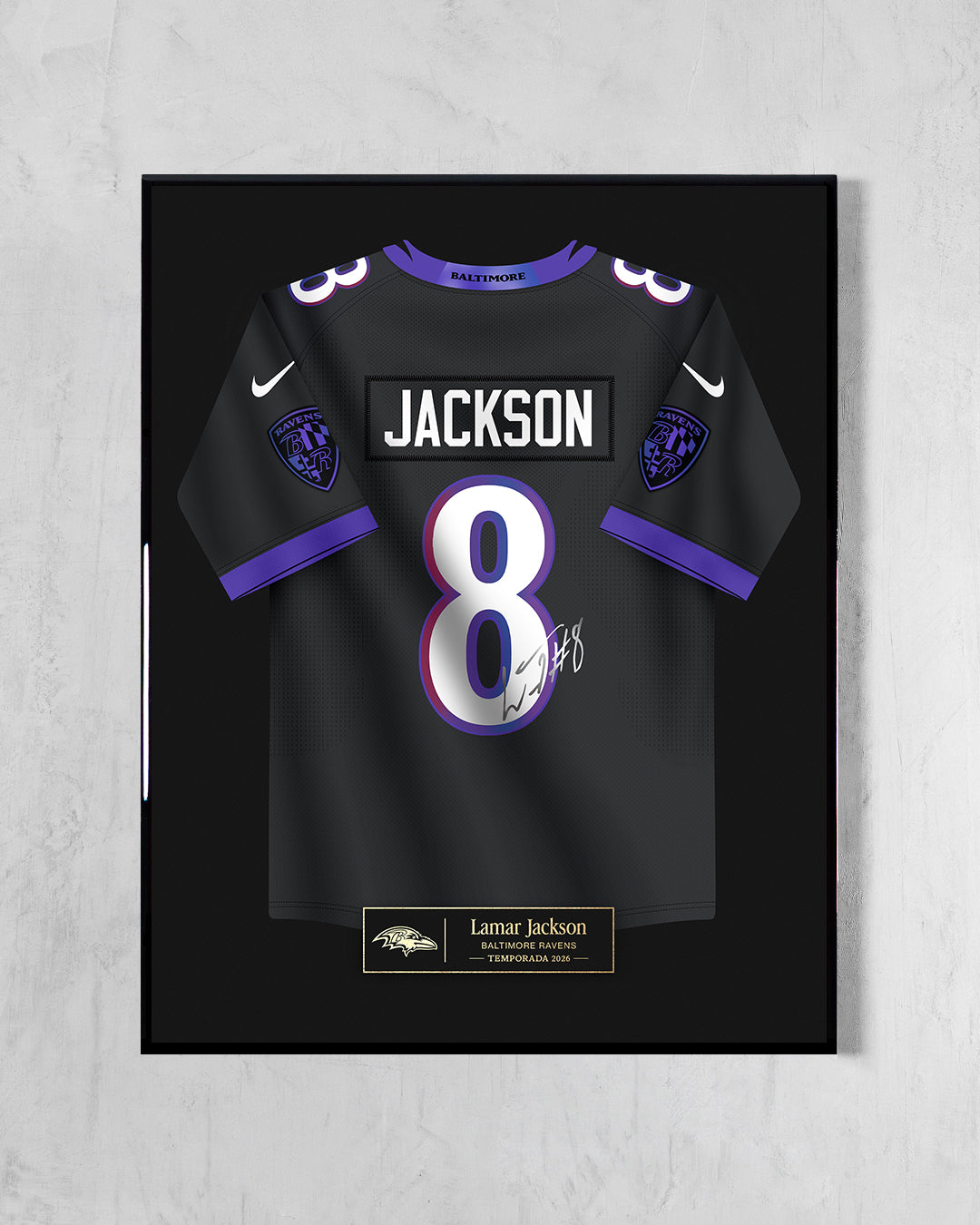 Baltimore Ravens 2026 - Diseño Jersey