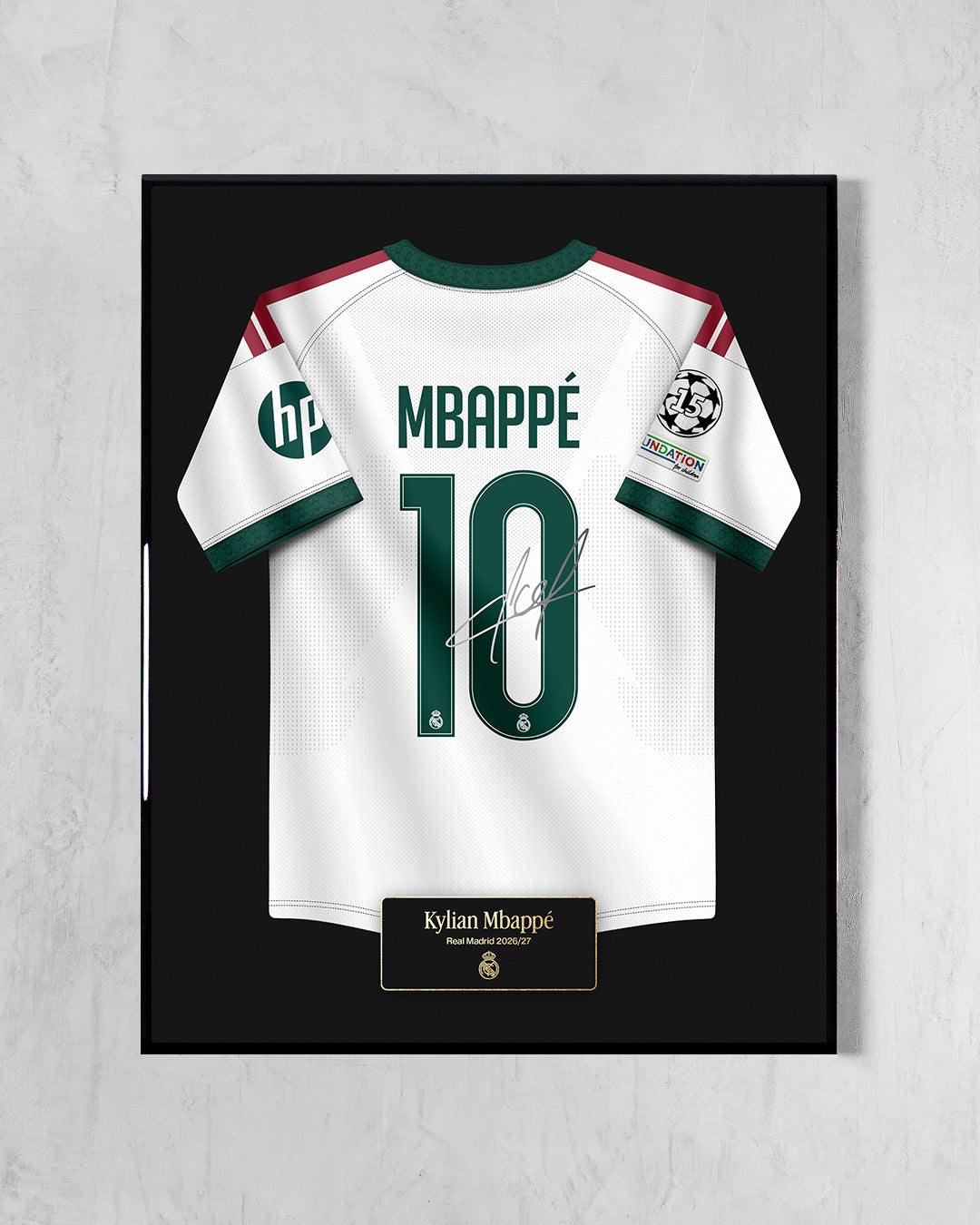 Real Madrid 2026/27 Local - Diseño Jersey / Mbappé #10