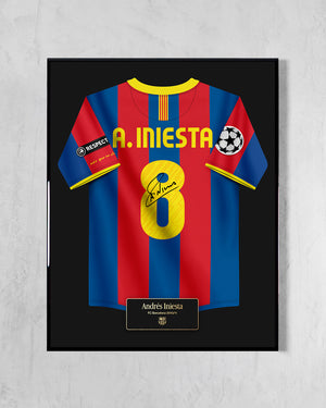 A. Iniesta #8