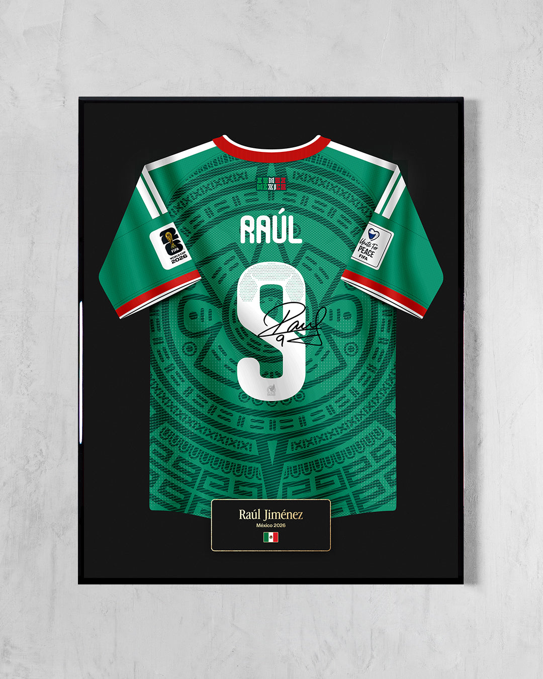 México 2026 Local - Diseño Jersey / Raúl #9