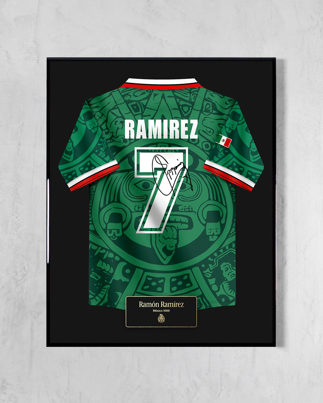 México 1998 Local - Diseño Jersey / Ramírez #7