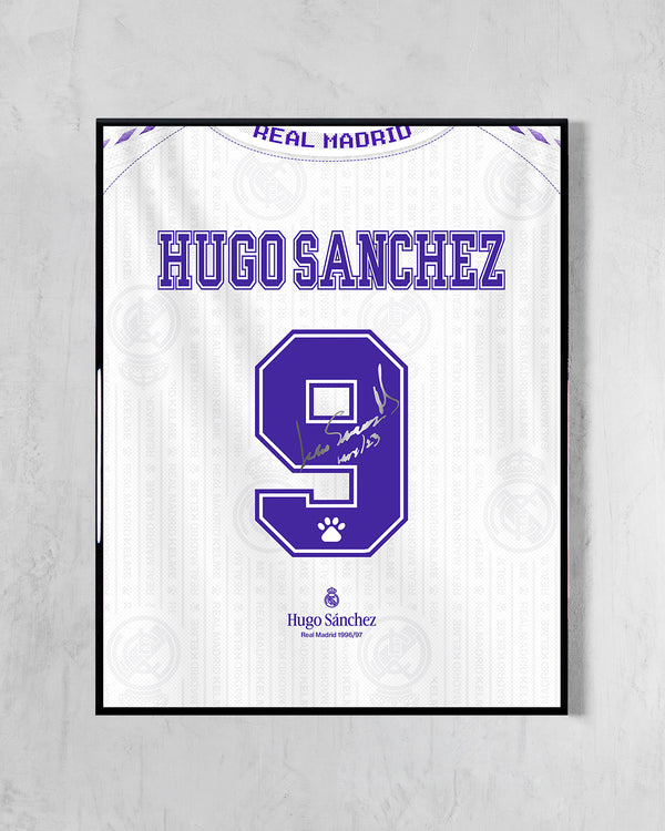 Real Madrid 1996/97 Local - Diseño Dorsal