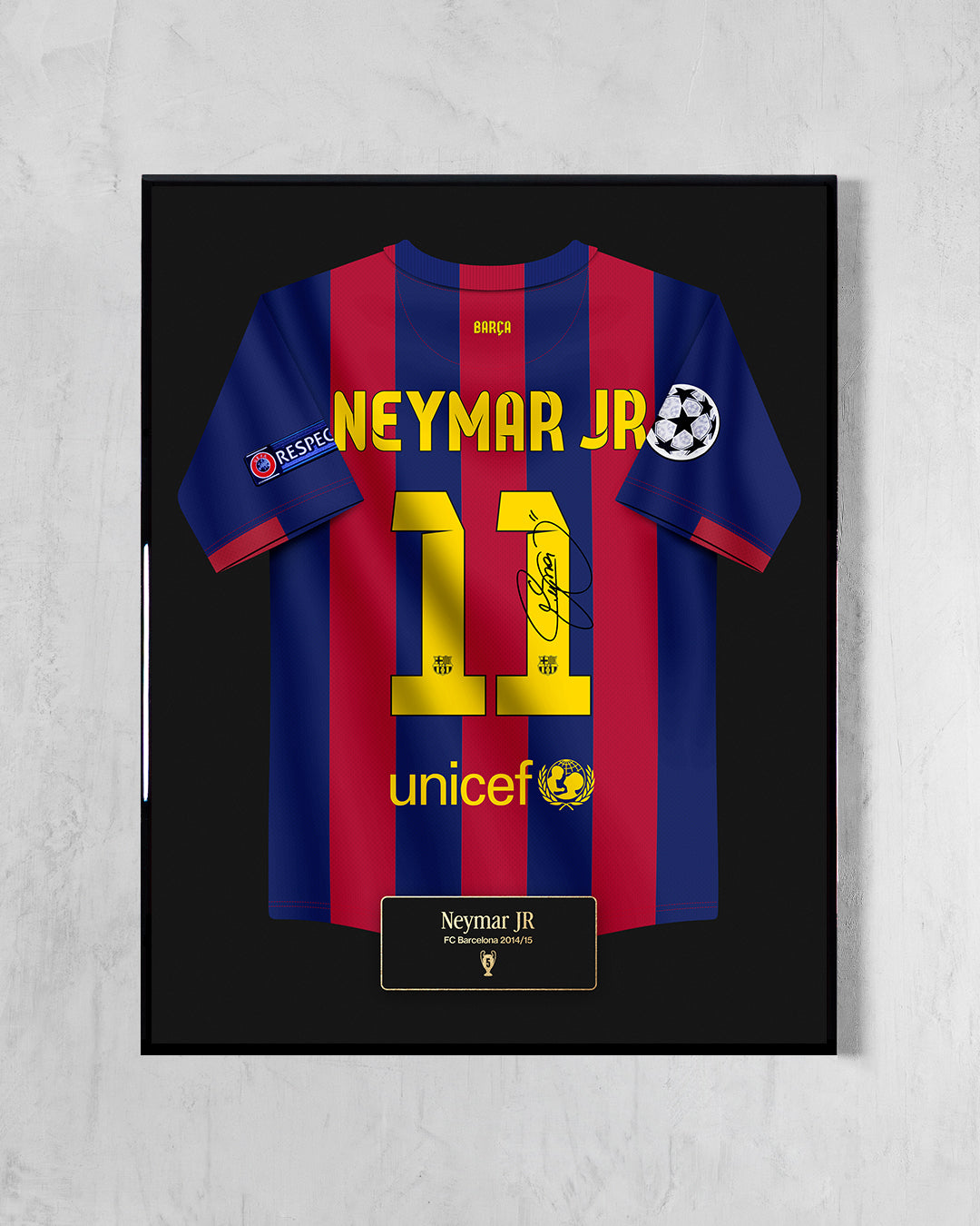 FC Barcelona 2014/15 Local - Diseño Jersey / Neymar Jr #11
