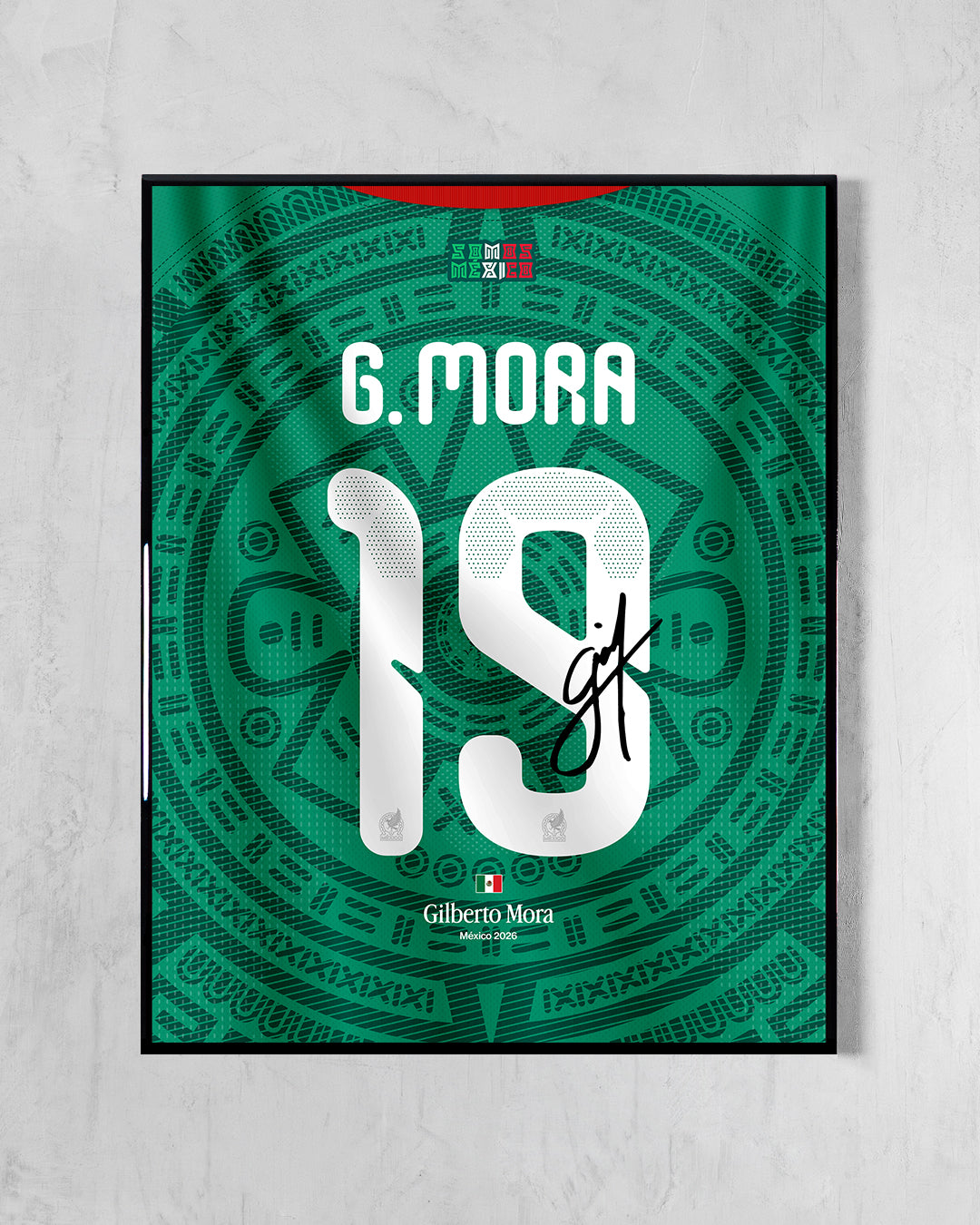 México 2026 Local - Diseño Dorsal / G. Mora #19