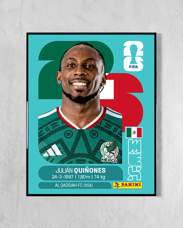 Julián Quiñones - Sticker 2026