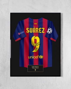 FC Barcelona 2014/15 Local - Diseño Jersey / Suárez #9