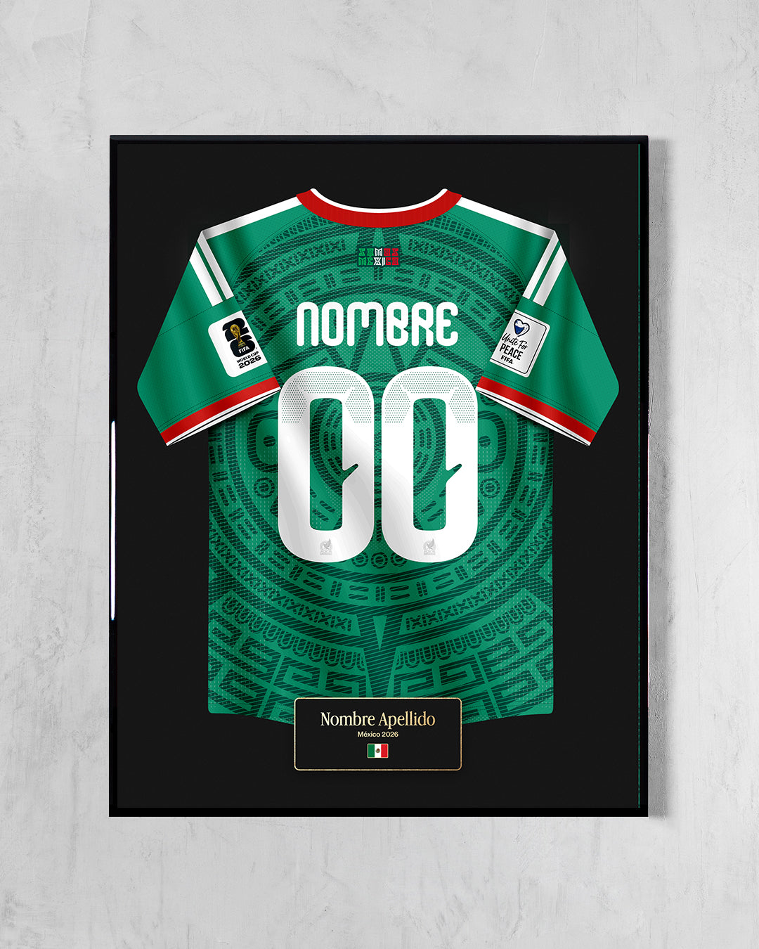 México 2026 Local - Diseño Jersey / Personalizado