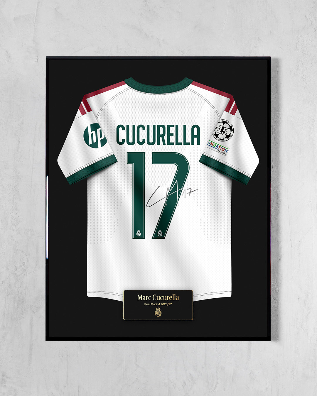 Real Madrid 2026/27 Local - Diseño Jersey / Cucurella #17