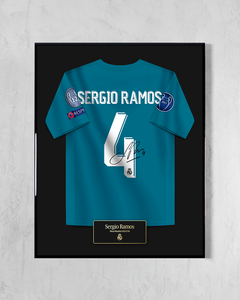 Real Madrid 2017/18 Tercera - Diseño Jersey / Sergio Ramos #4