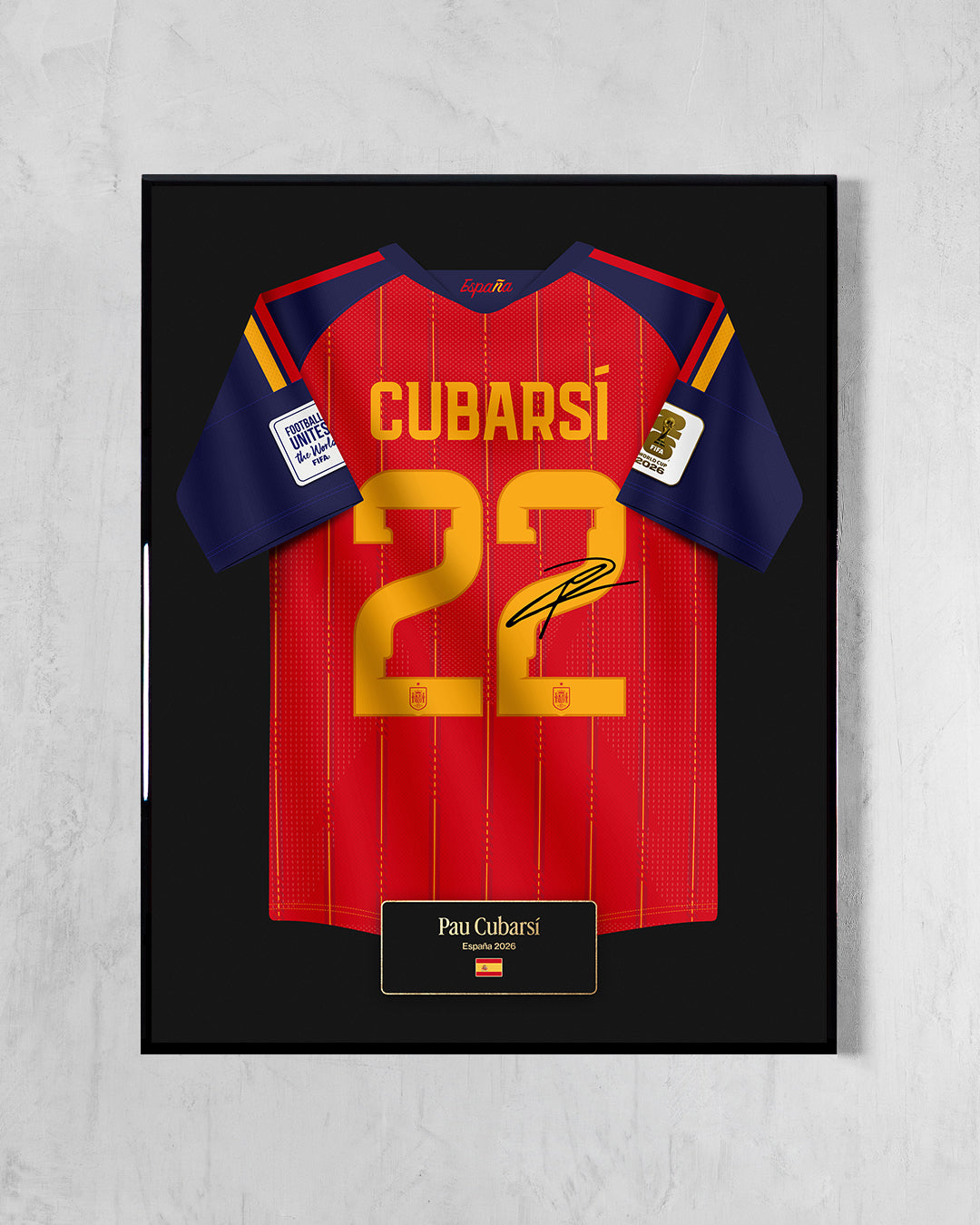 España 2026 Local - Diseño Jersey / Cubarsi #22