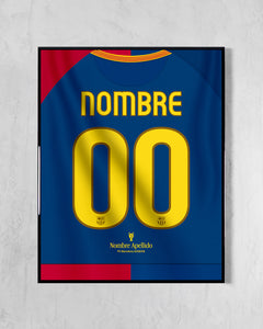 FC Barcelona 2008/09 Local - Diseño Dorsal / Personalizado