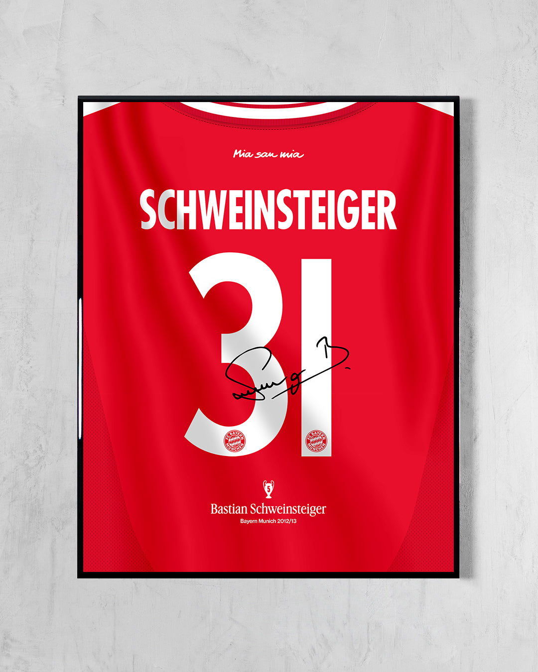 Bayern Munich 2012/13 Local - Diseño Dorsal